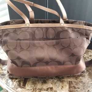 Coach overnight bag